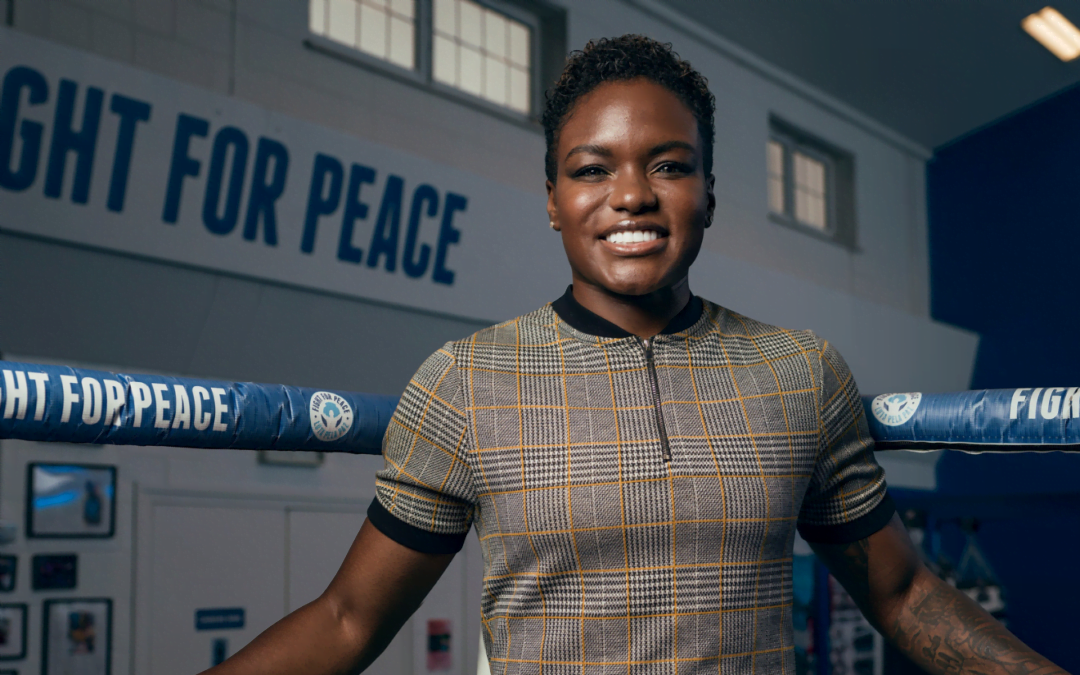 NICOLA ADAMS FINDS HER HAPPY PLACE