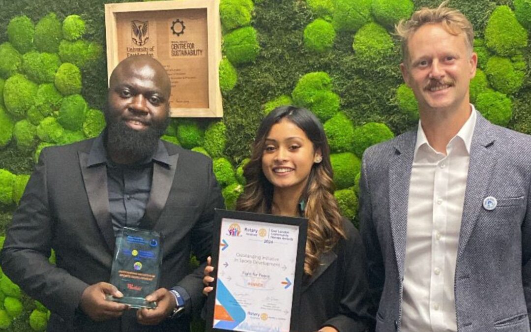 FIGHT FOR PEACE RECEIVE COMMUNITY HEROES AWARD