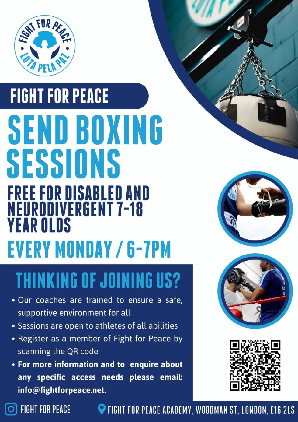 Praise Spring Boxing CELEBRATING A YEAR OF SEND BOXING SESSIONS AT FIGHT FOR PEACE | Fight ...
